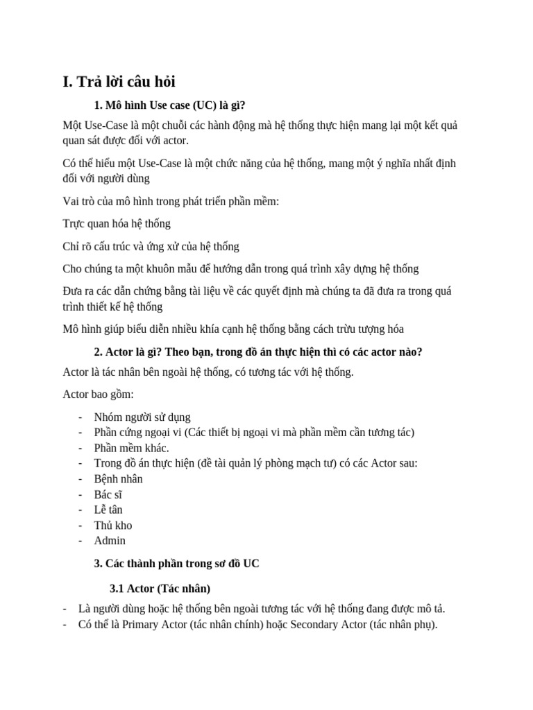 Study On The Use Case Model | PDF