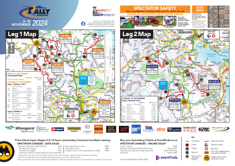 WR8282 Spectator Map - 24 - Final | PDF | Motorsport Competitions ...