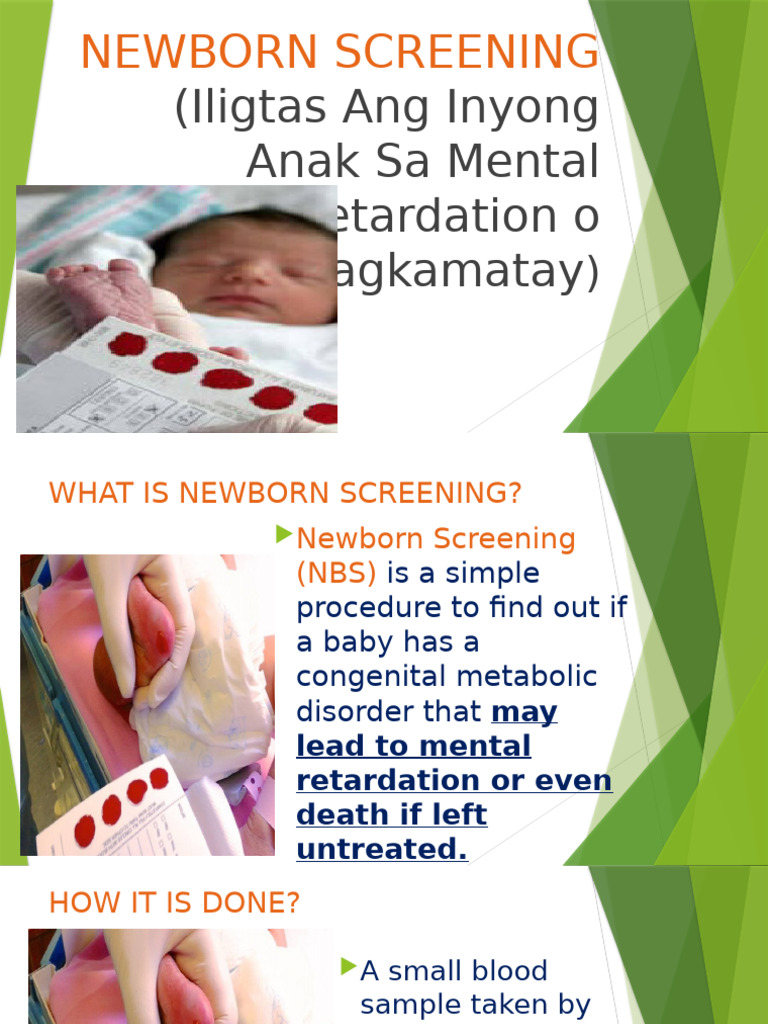 Newborn Screening: Early Detection Benefits | PDF