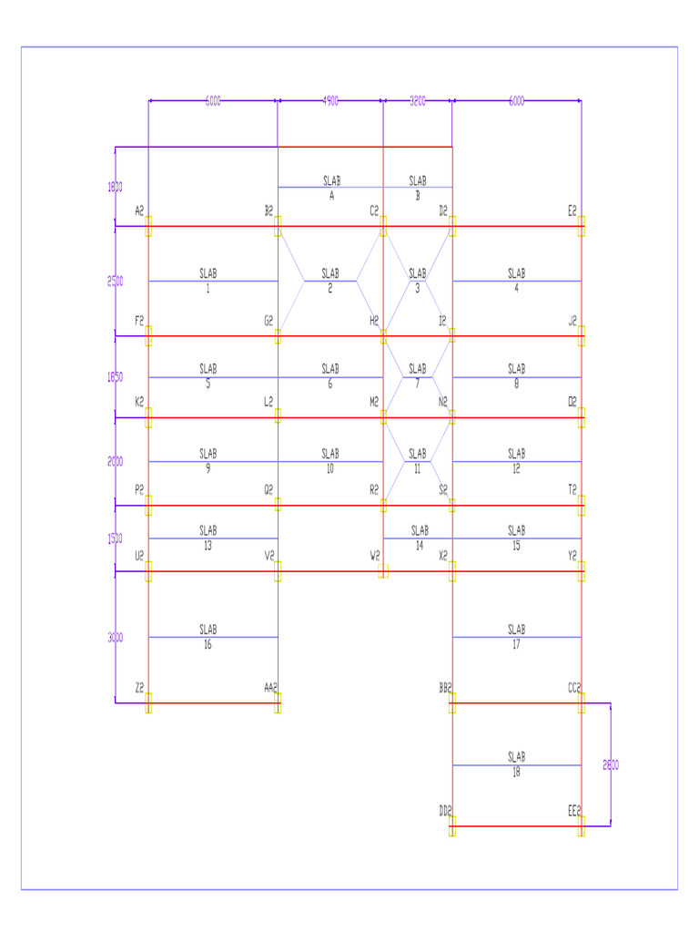 St-ss1 - Structural Plan - Second Floor Framing Plan-Layout1 | PDF
