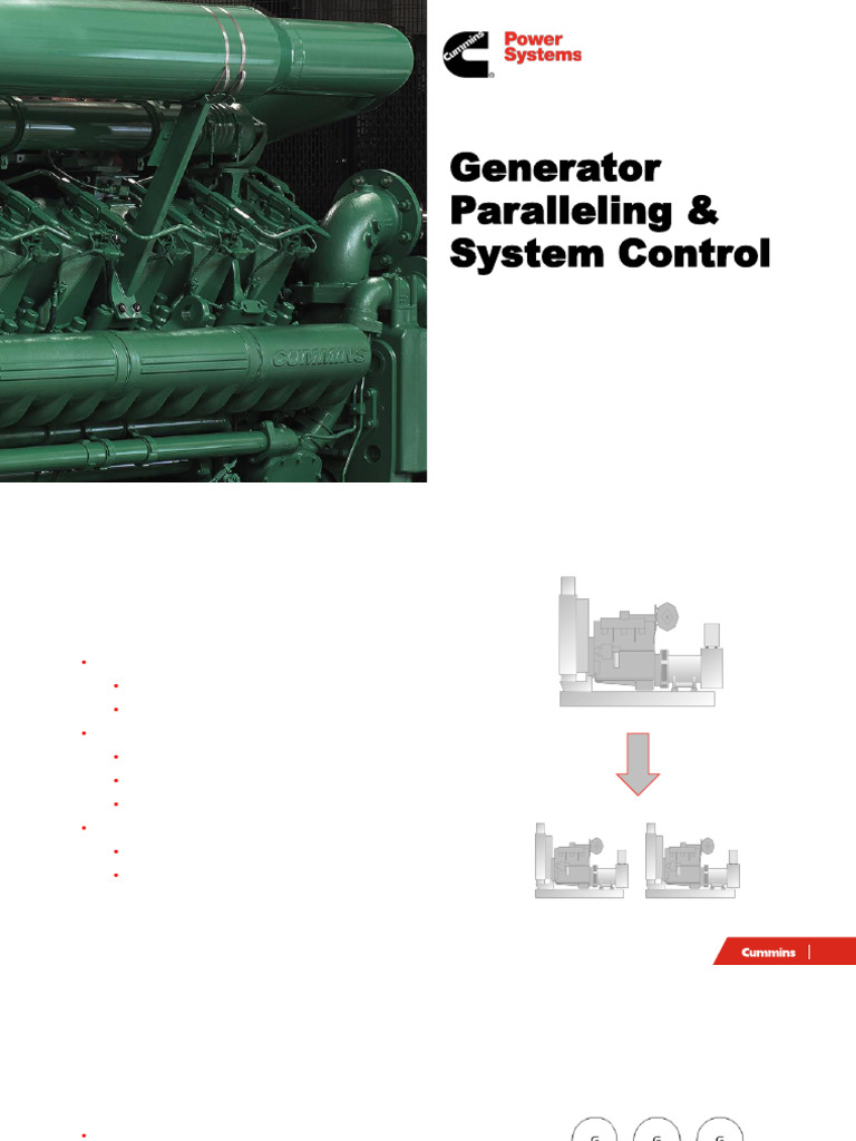 Paralleling Fundamentals & System Control Rev7 | PDF | Electric ...