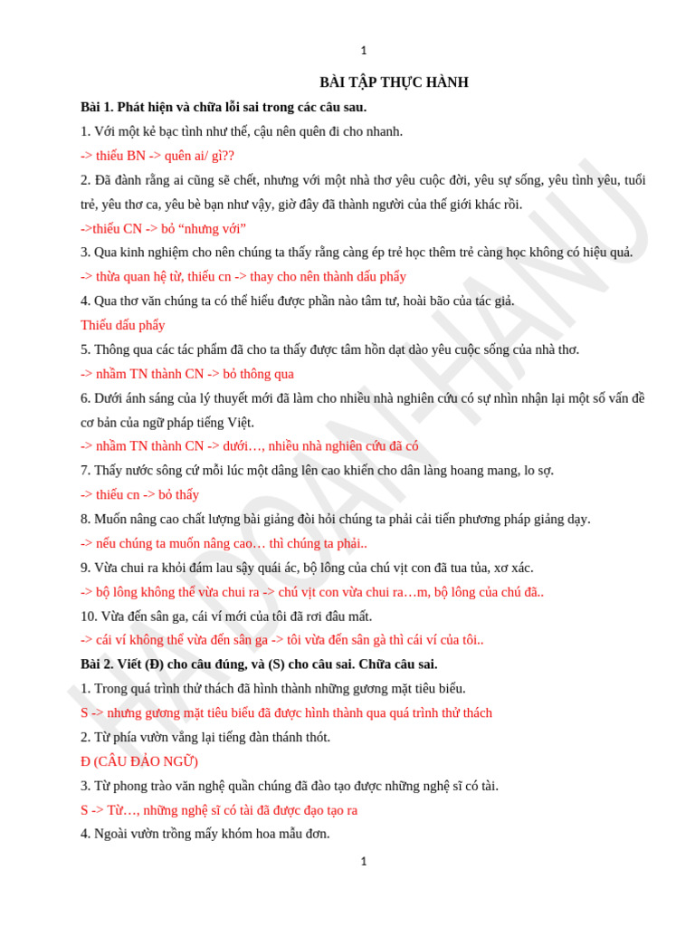 Thang 4 - 12 - BT Thuc Hanh - Nhom - Ch3 | PDF