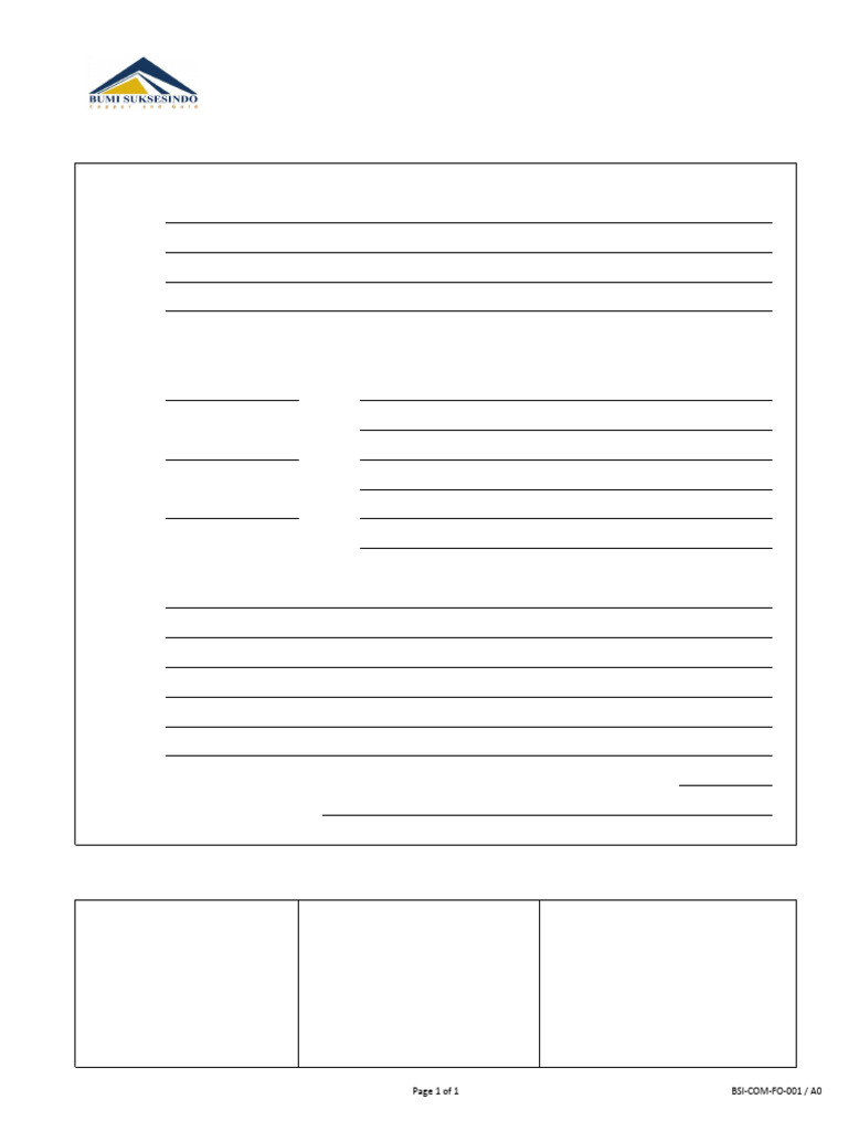 Time and Material Request Form | PDF
