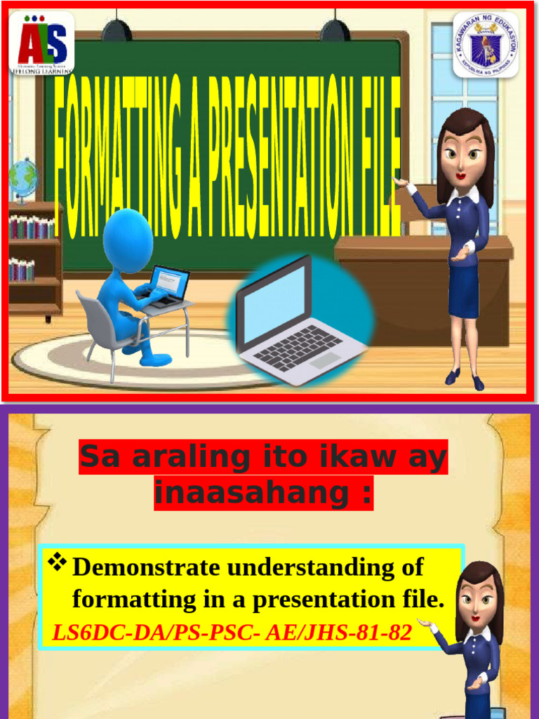 Ls6 Ppt-Ae-jhs (Formatting A Presentation File) | PDF | Microsoft Power ...