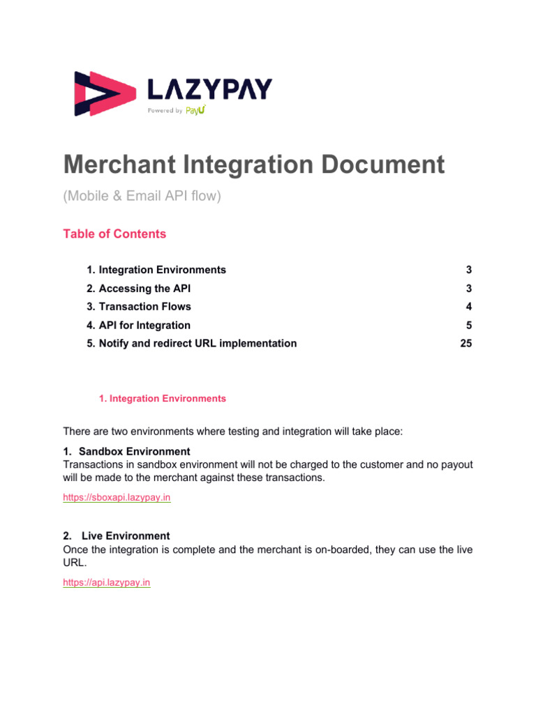 Merchant API Integration Guide | PDF | String (Computer Science ...