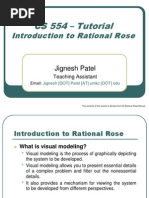 Cs554 Introduction To Rational Rose 12219