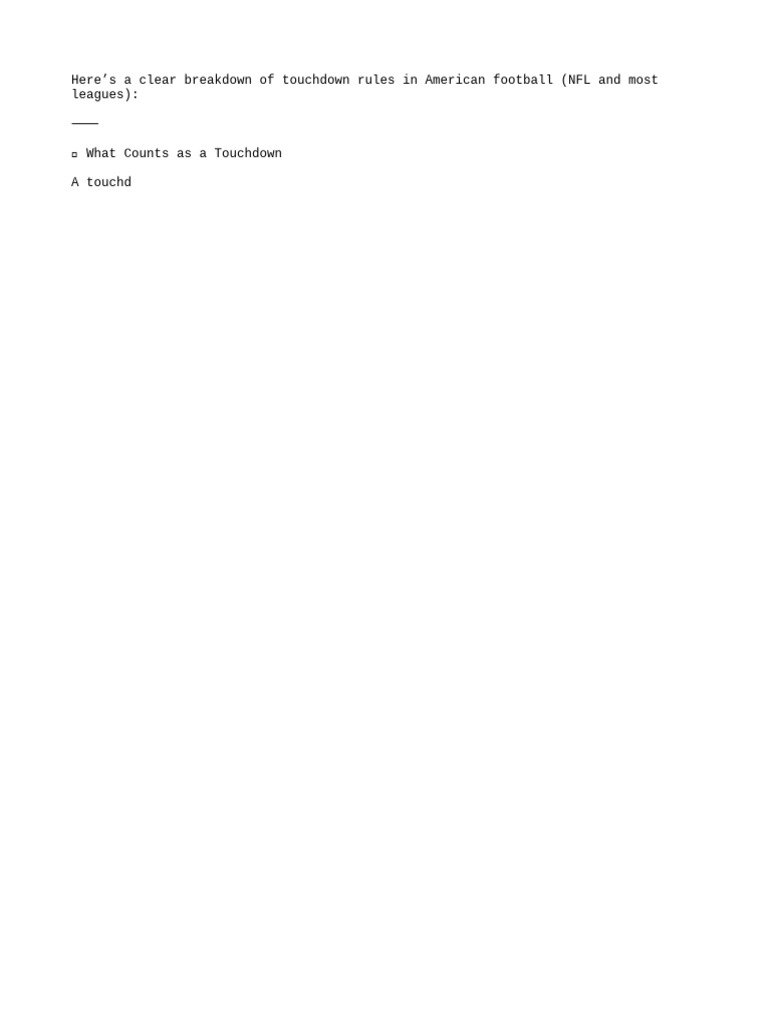 Touchdown 5 | PDF