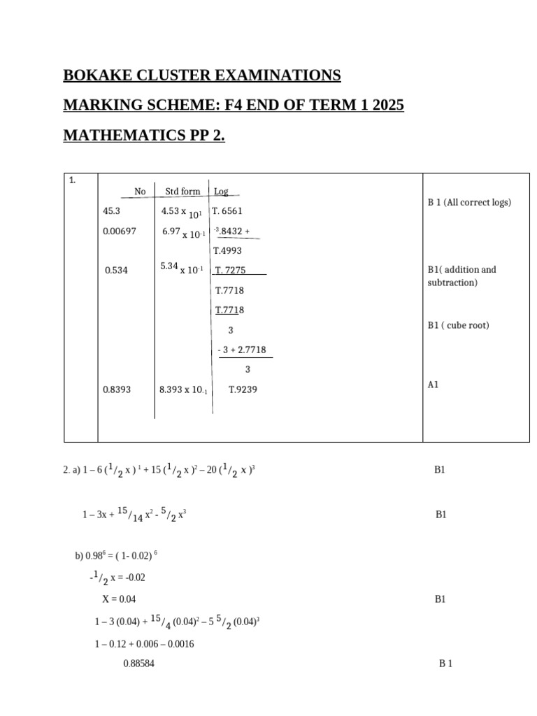 Math PP2 MS | PDF | Mathematics