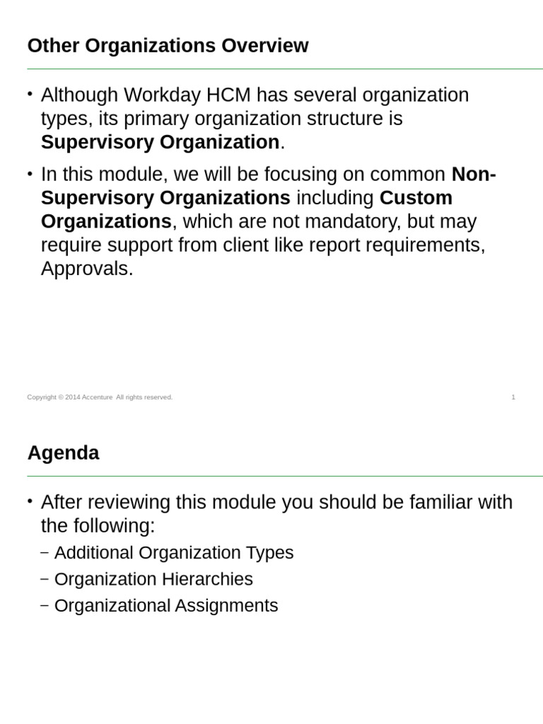 Understanding Workday Organization Types | PDF | Hierarchy | Business ...