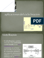 Aplicaciones Del Ciclo Brayton