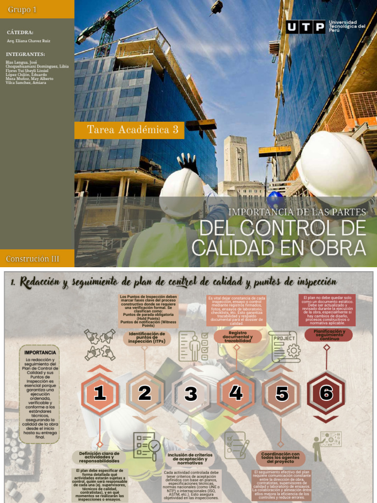 Control de Calidad en Construcción: Claves y Proceso | PDF ...