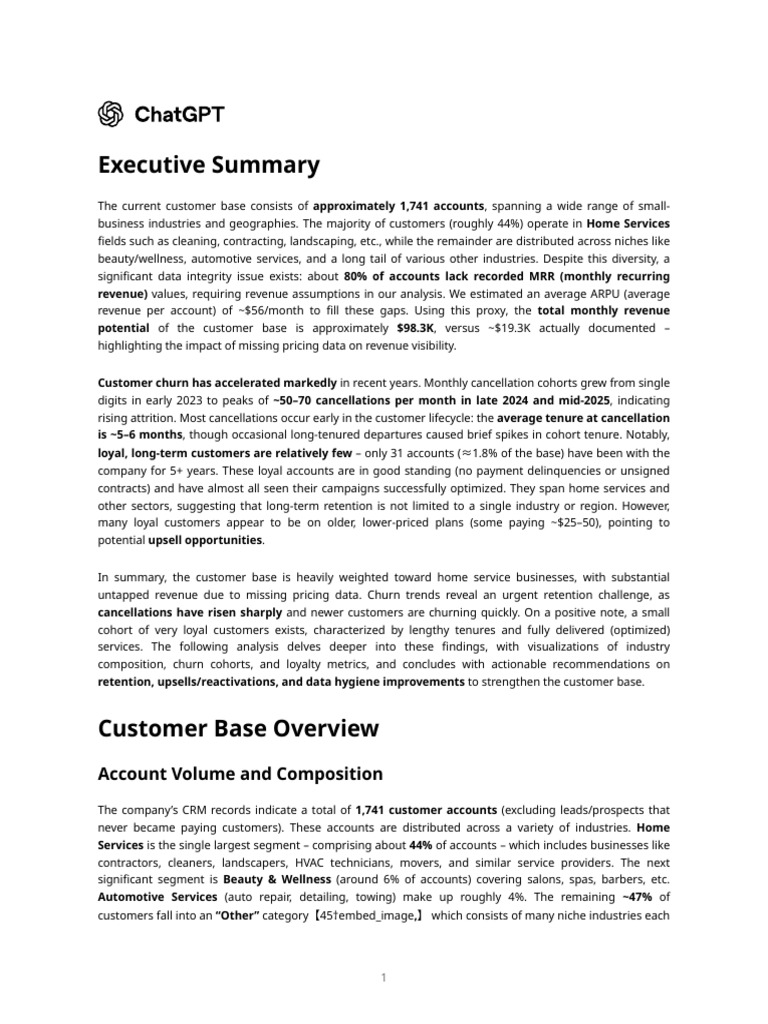 Customer Base Analysis and Revenue Insights | PDF | Pricing | Customer ...
