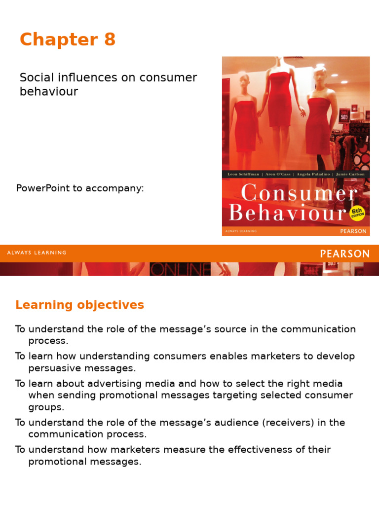 Social Influences on Consumer Behavior | PDF | Consumer Behaviour ...