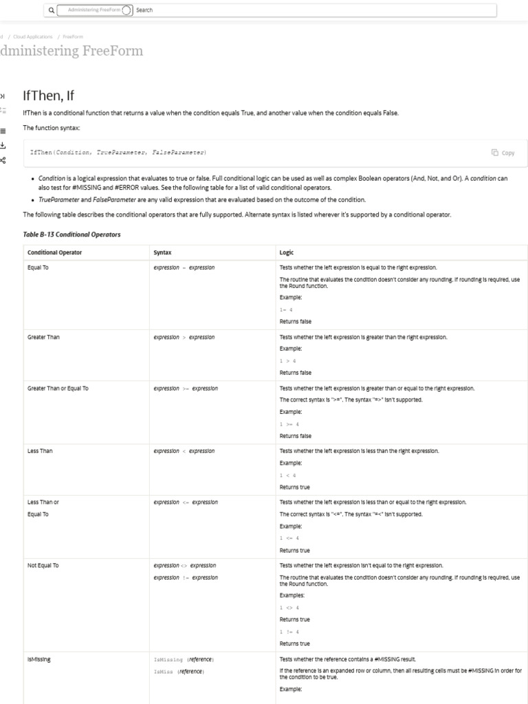 Forms Funtions IfThen, If | PDF | Boolean Data Type | Mathematics