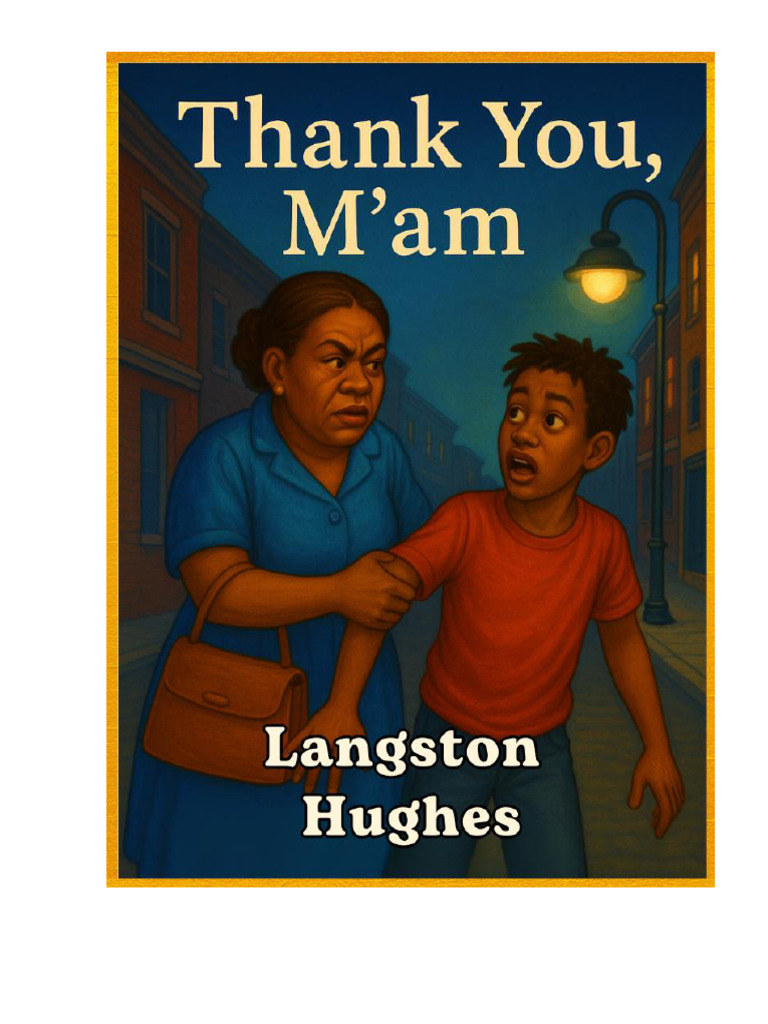 Learn English: Thank You, M'am Story | PDF