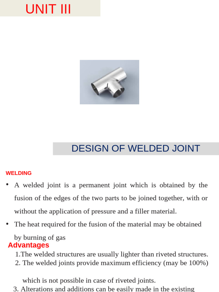 Unit III Temporary and Permanent Joints 2 | PDF | Strength Of Materials ...