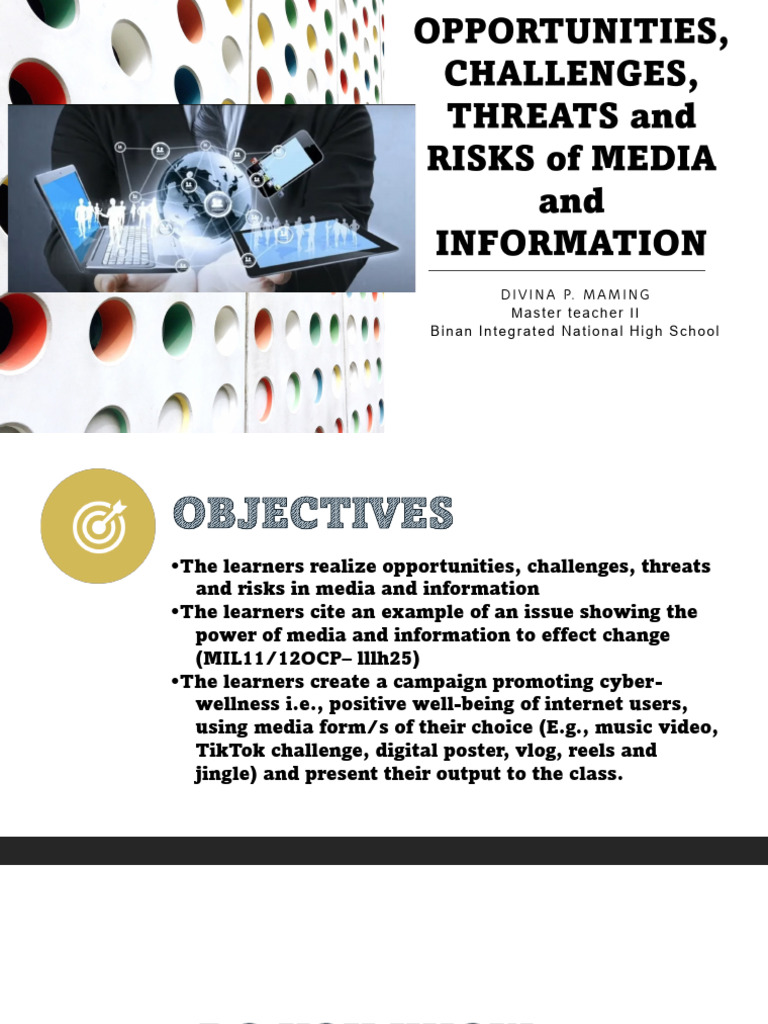 Media Literacy and Cyber Wellness Campaign | PDF | Teachers | Learning