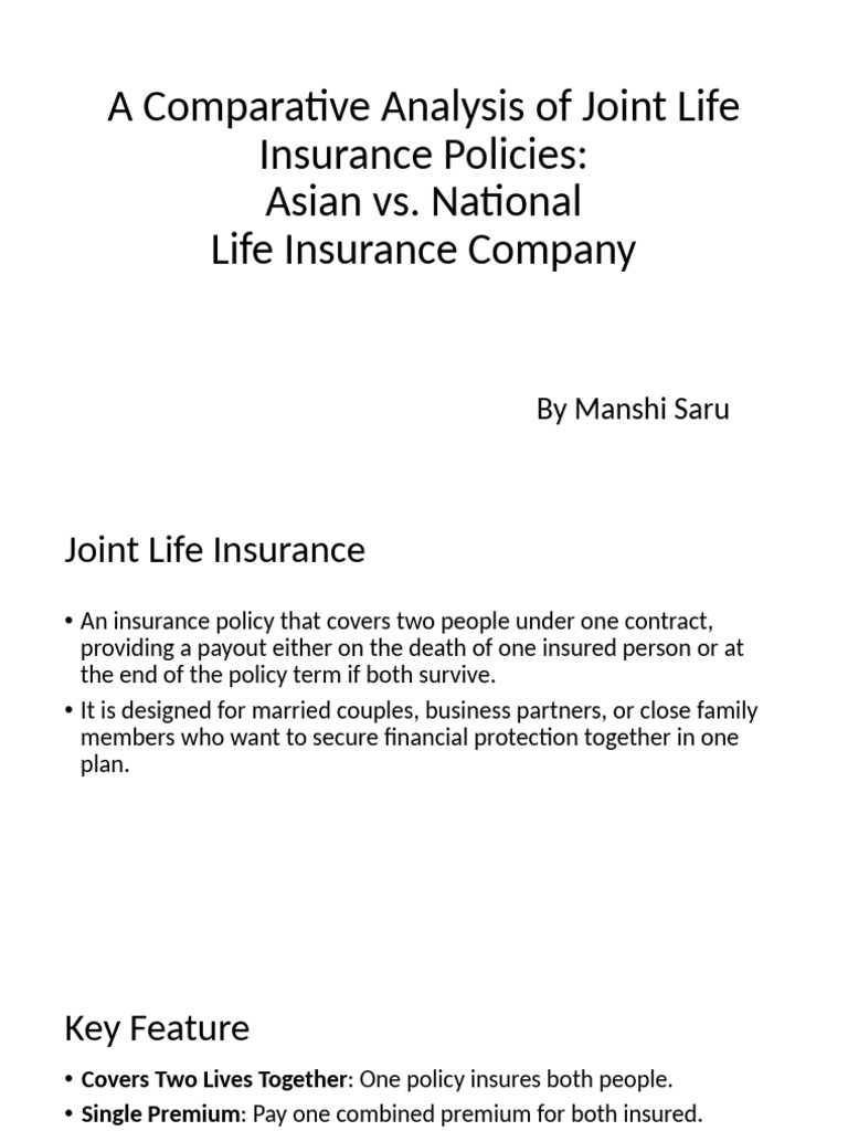 CM1 Comparative Analysis of | PDF | Life Insurance | Insurance