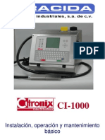 Manual de Mantenimiento y Servicio Citronix Ci-1000