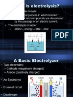 Electrolysis Presentation