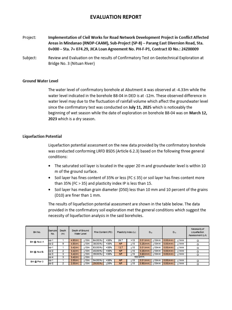 Geotechnical Assessment001 | PDF | Earth Sciences | Civil Engineering