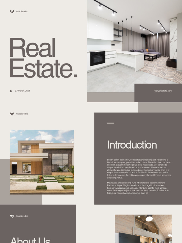 Real Estate Template | PDF
