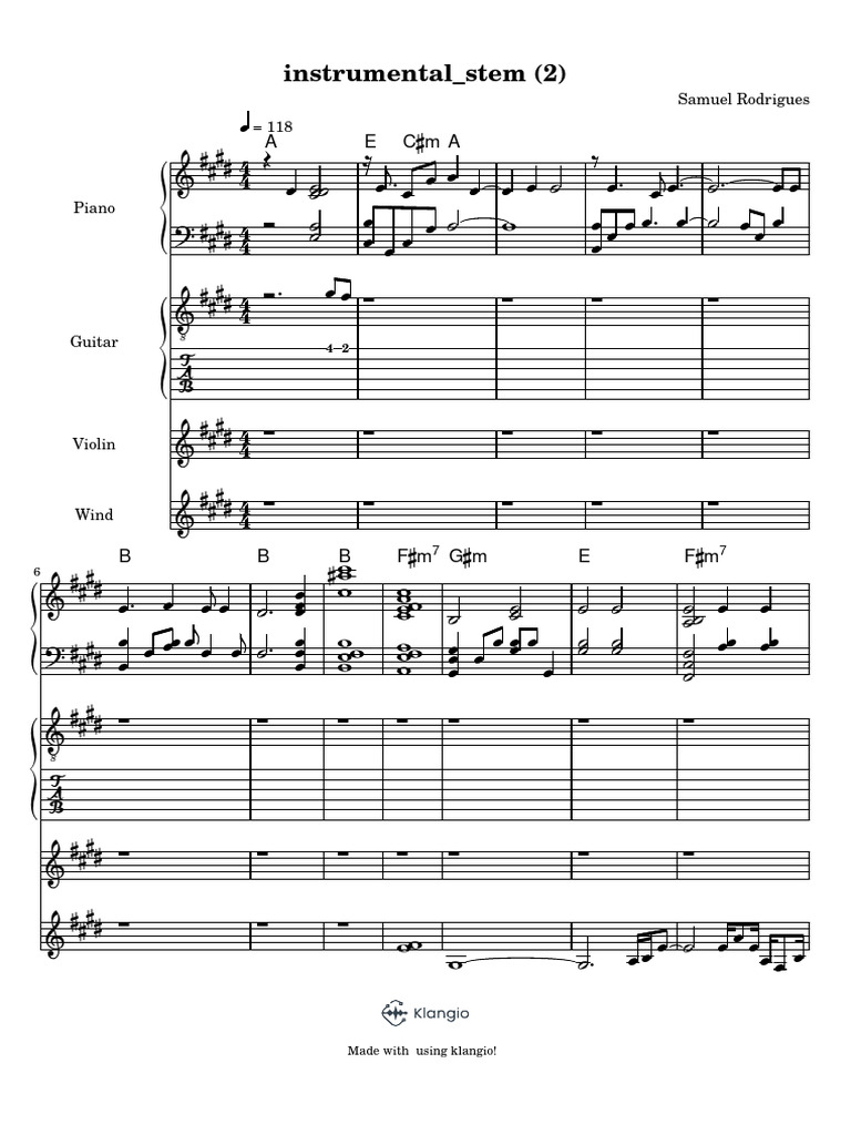 Instrumental_stem (2) (1) | PDF | Musical Instruments | String Instruments
