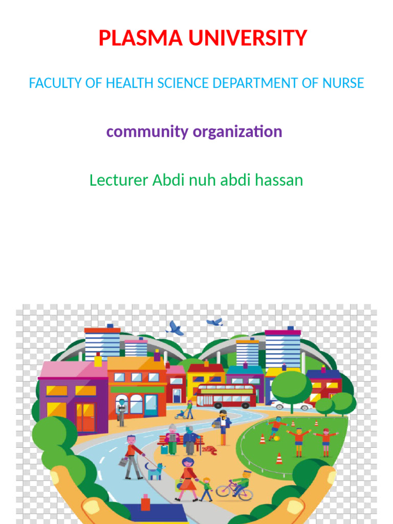 Community Organization in Health Science | PDF