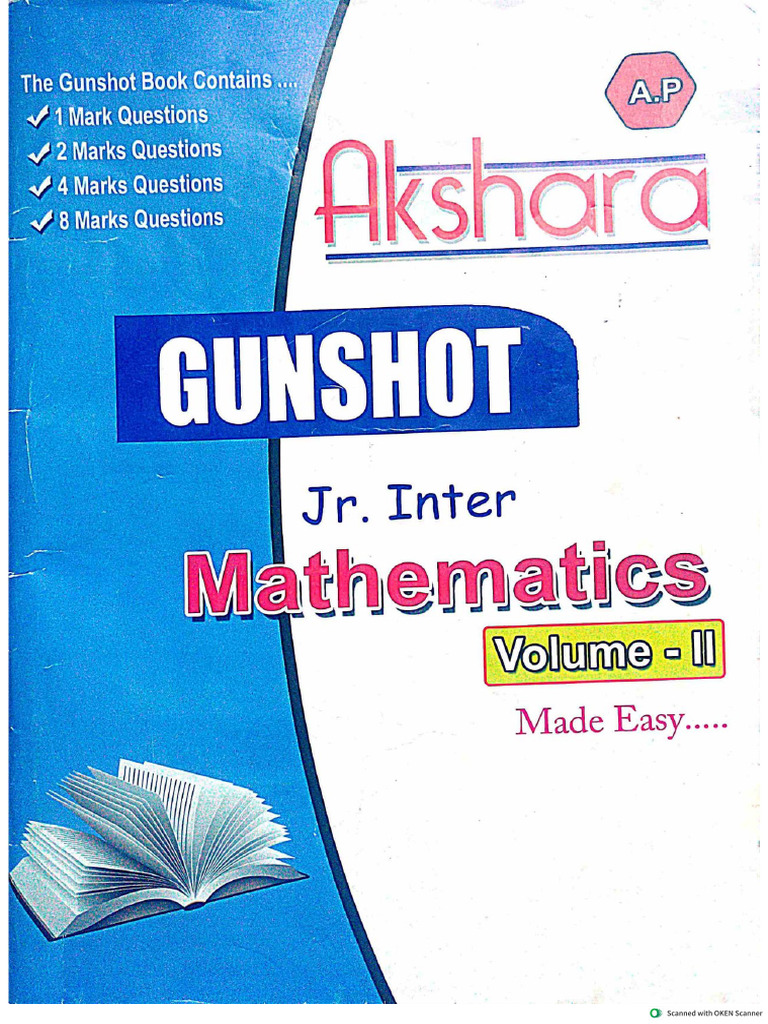 Gunshot Maths Vol-II Jr. Inter | PDF