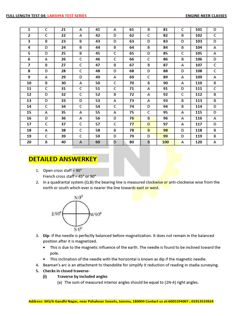 Lakshya Test Series: Full Length Exam 04 | PDF | Exhaust Gas | Sewage ...