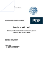 Značaj Analize Konkurentske Strukture Grane I Porterov Five Forces Model