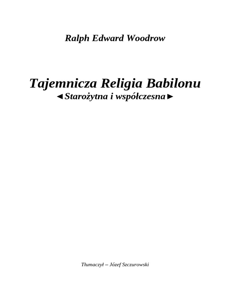 Babilon 1 | PDF