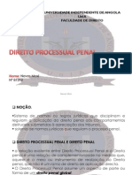 Direito Processual Penal Angolano