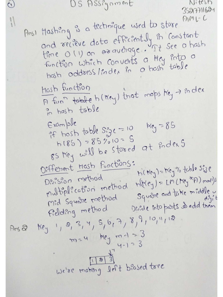 DS Assignment 2 | PDF