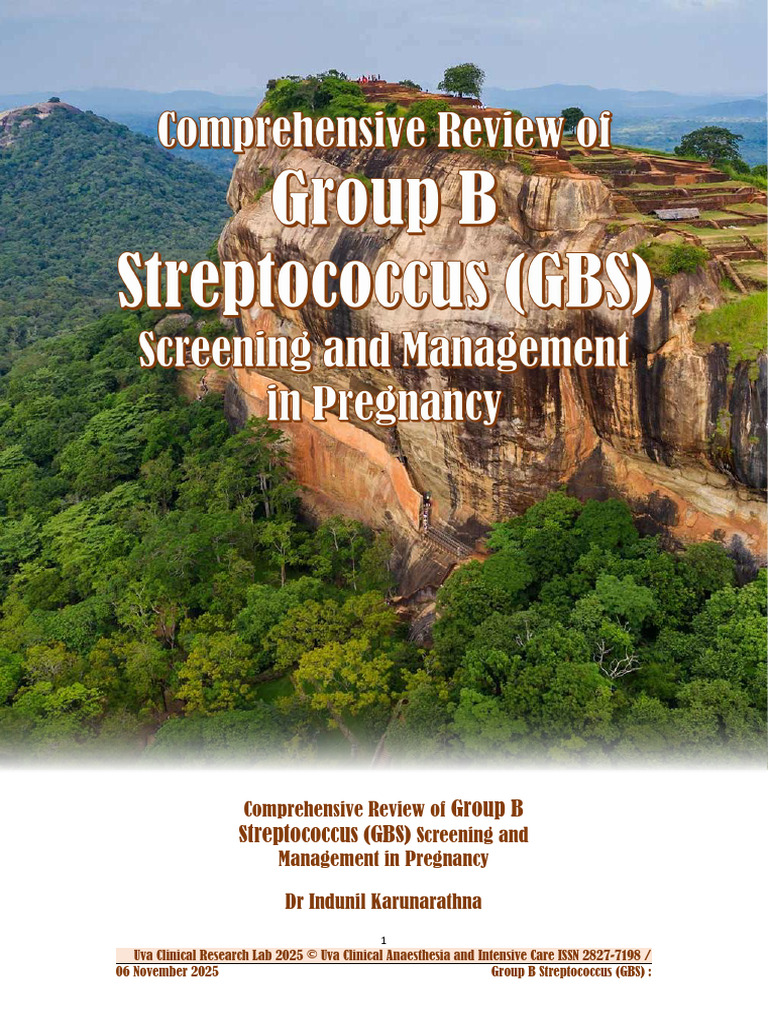 GBS Screening and Management in Pregnancy | PDF | Childbirth | Preterm ...