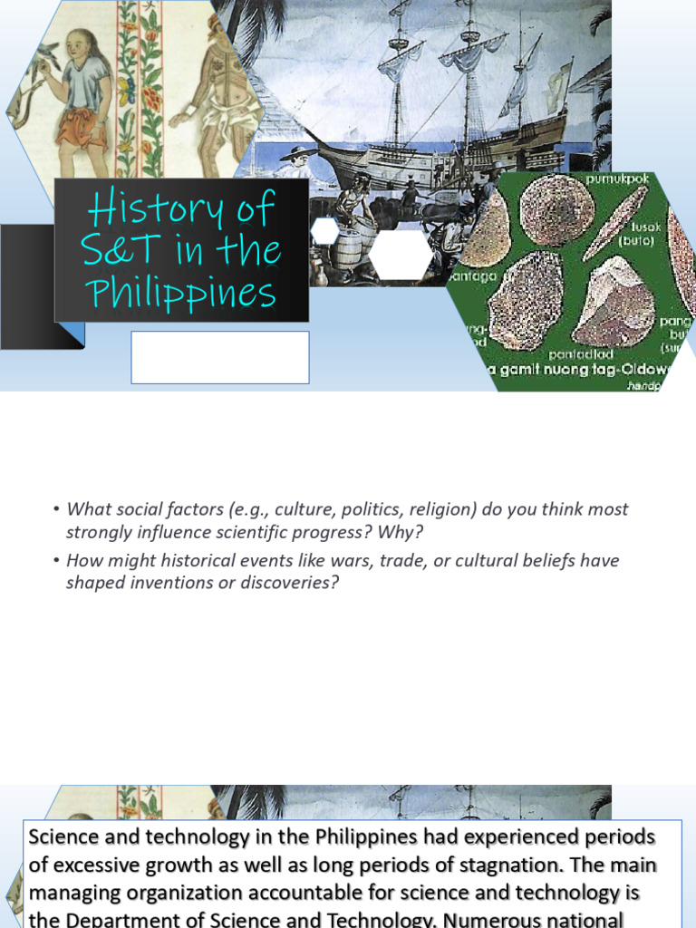 Evolution of Science & Technology in the Philippines | PDF ...