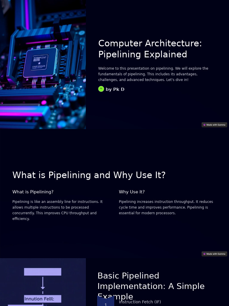 Pipelining in Computer Architecture Explained | PDF | Central ...