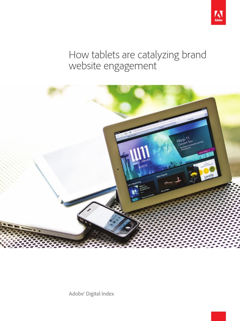 Tablets Boost Brand Website Engagement | PDF | Tablet Computer ...