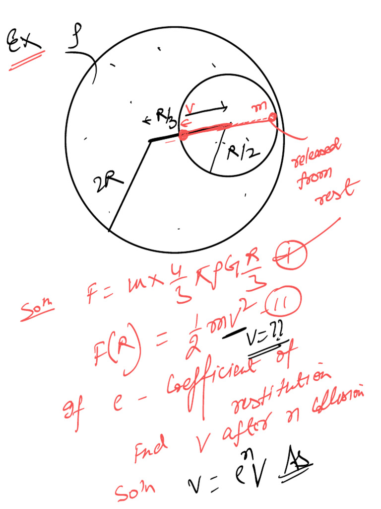 Gravitational Force and Energy Analysis | PDF