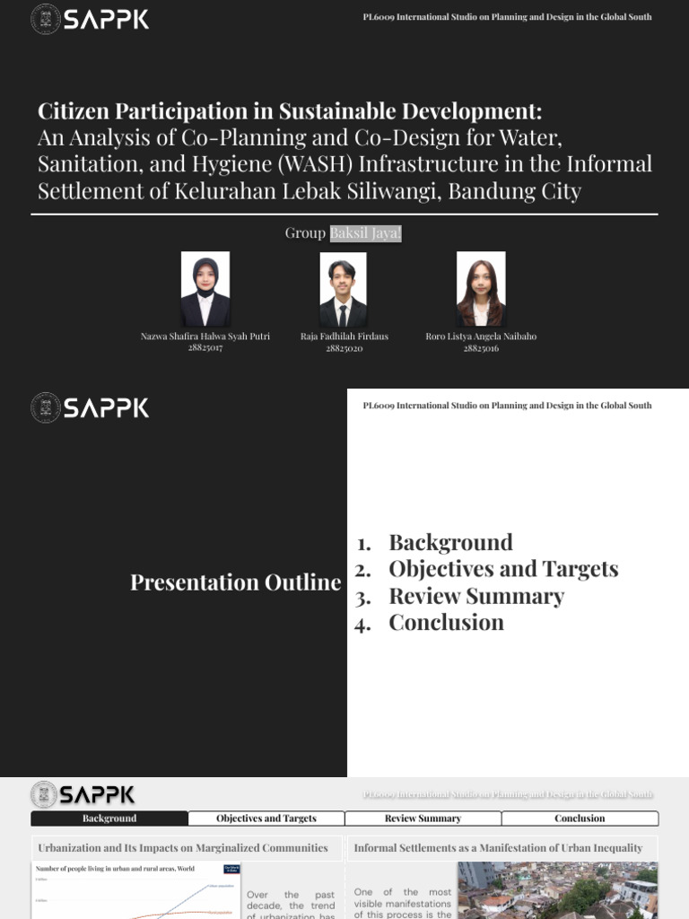 Co-Planning WASH in Bandung's Informal Settlements | PDF | Wash ...