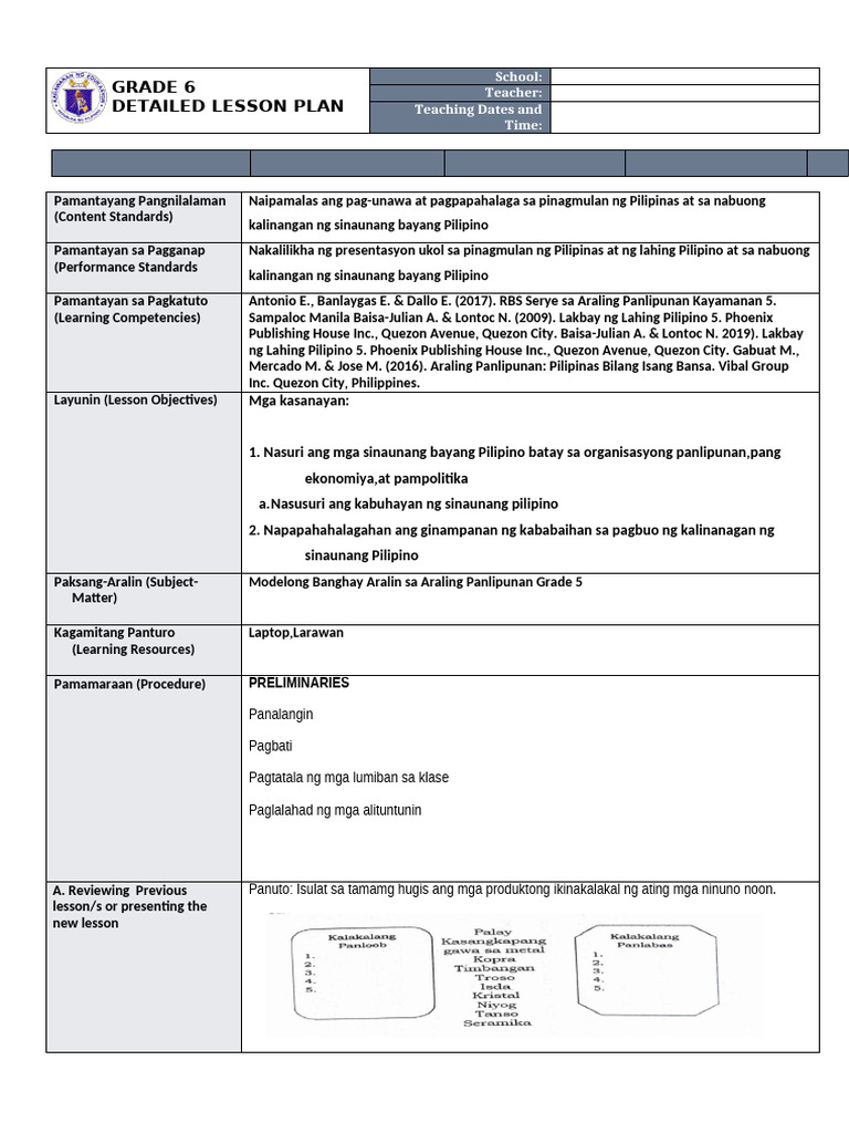 Final Lesson Plan AP | PDF