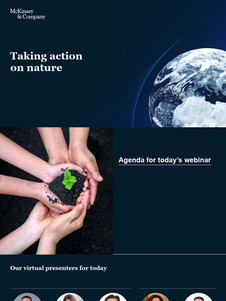 Taking Action On Nature Webinar Slides | PDF | Natural Environment ...