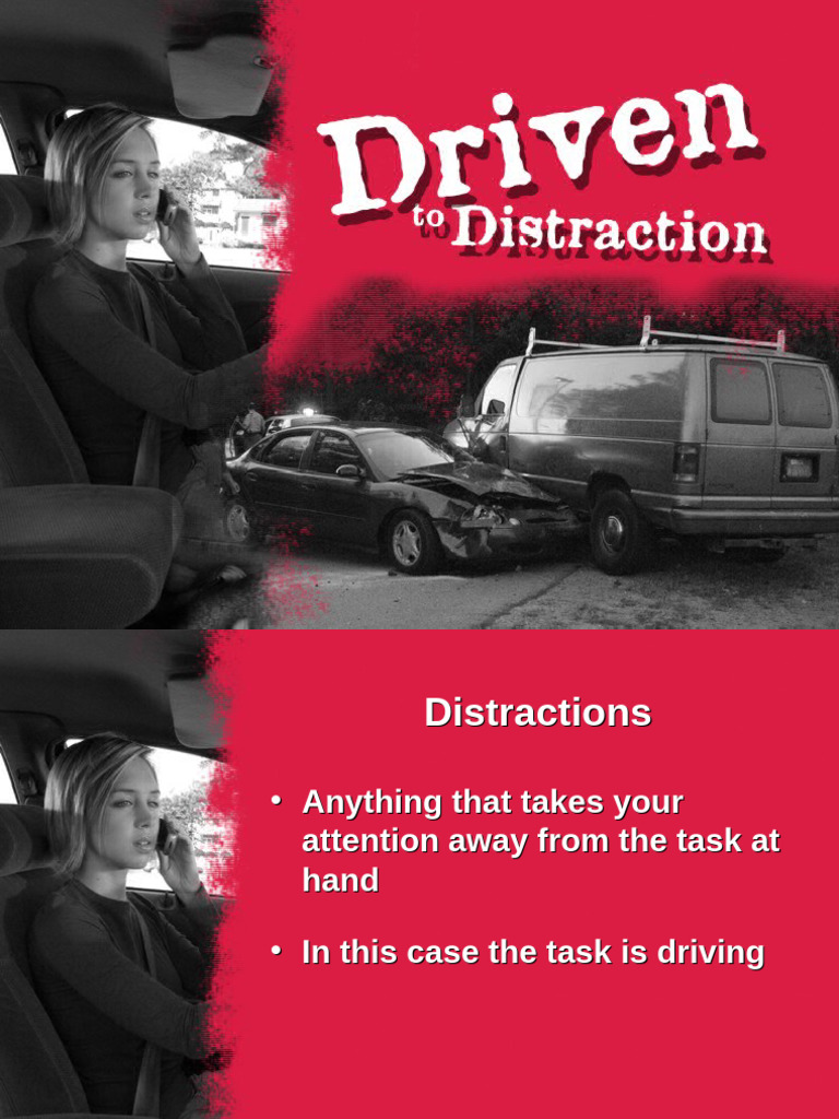 Avoid Driving Distractions for Safety | PDF