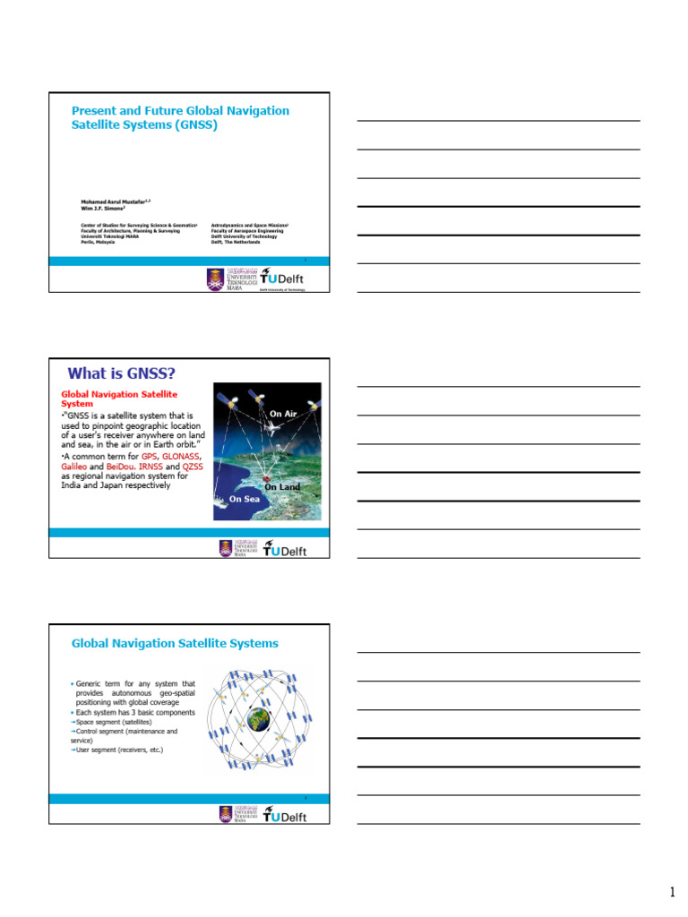 Global Navigation Satellite Systems Overview | PDF | Global Positioning ...