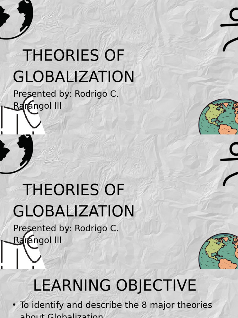 Theories-Of-Globalization 20250913 082657 0000 | PDF | Globalization ...