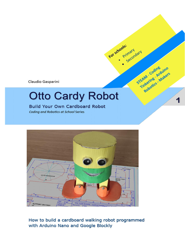 Build a Cardboard Robot with Arduino | PDF | Robot | Robotics