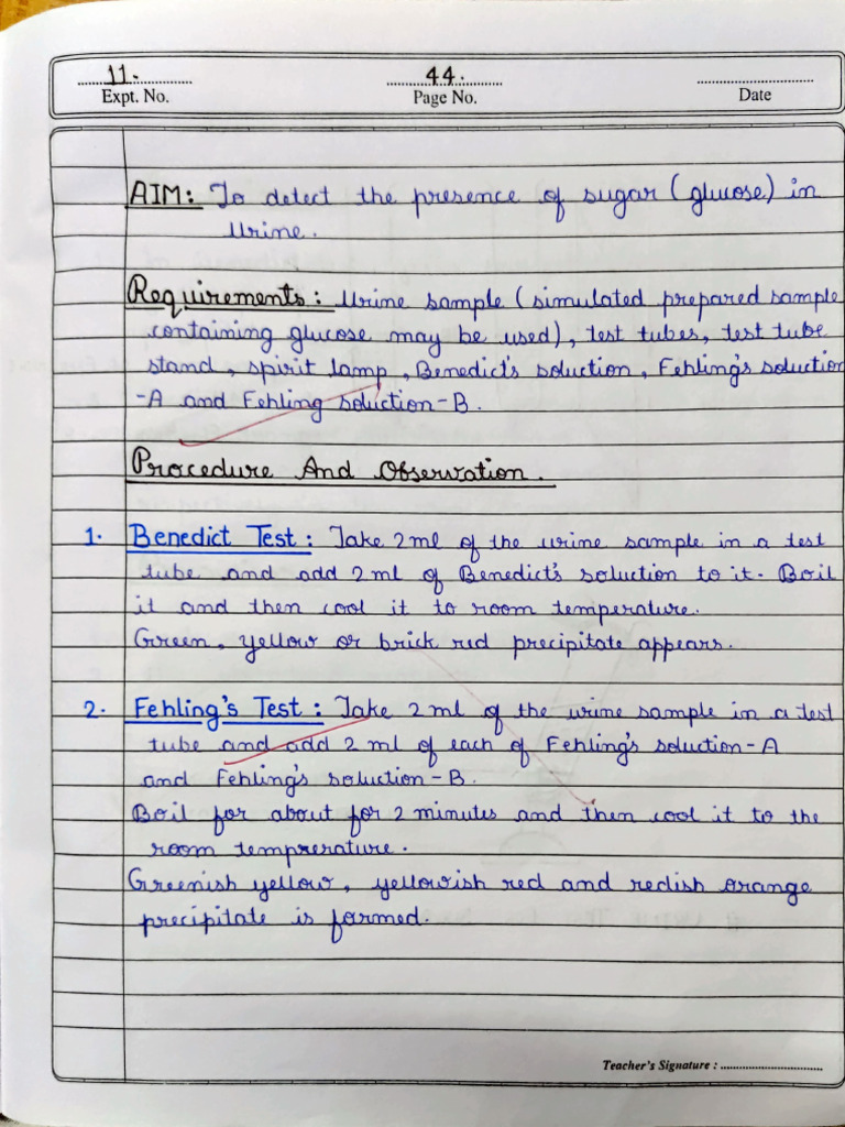 Bio Practical XI | PDF