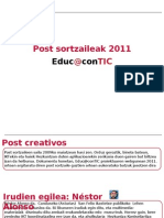Post Sortzaileak 2011 Educ@contic [EUS] #3