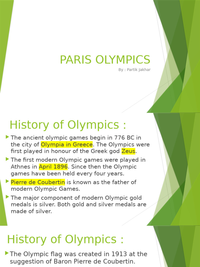Paris Olympics | PDF