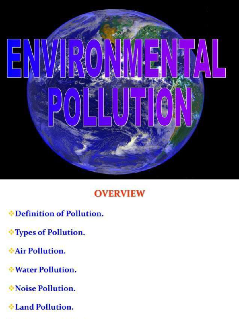 Pollution FF | PDF